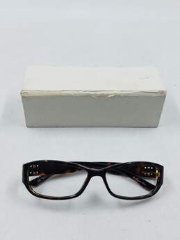 Christian Dior Tortoise Rectangle Eyeglasses