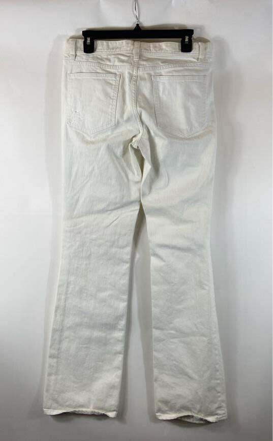 Tory Burch White Pants - Size Large image number 2