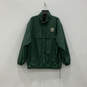 Mens Green Long Sleeve Green Bay Packers Full-Zip Windbreaker Jacket Size L image number 1