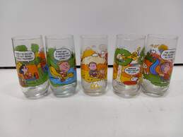 McDonald's Camp Snoopy Glasses Collection of 5