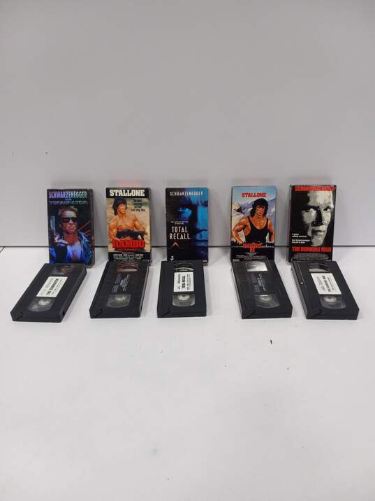 Bundle of 10 VHS Tapes Movies image number 4