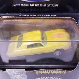 Mattel Hot Wheel Collectibles Lowrider Magazine '70 Chevy Monte Carlo Lowrider-Gold alternative image