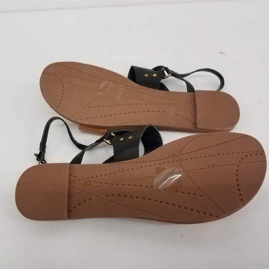 La Dolce Vita Black Leather Sandals Size 10 image number 5