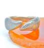 Tiffany & Co Elsa Peretti 925 Modernist Feather Band Ring 6.8 image number 1