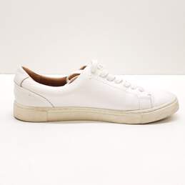 Frye Leather Low Sneakers White 8