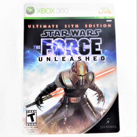 Star Wars The Force Unleashed Sith Edition Microsoft Xbox 360 CIB image number 4
