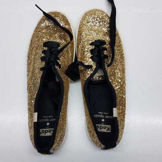 Keds x Kate Spade Glitter Sneakers Women's Size 8.5 image number 5
