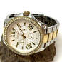 Designer Fossil AM4543 Two-Tone Round Chronograph Dial Analog Wristwatch image number 1