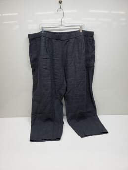 Eileen Fisher Plus Size Capri Pants ~44"w