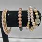 Bundle of Assorted Rose Gold Toned Costume Jewelry image number 4