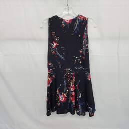 Free People Black Floral Star Patterned Sleeveless Top WM Size S NWT alternative image