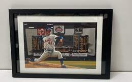 Framed Limited Edition Tom Seaver N.Y. Mets Lithograph Signed by Bill Purdom