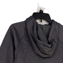 Womens Gray Long Sleeve Athletic Fleece Full-Zip Hoodie Size Medium alternative image