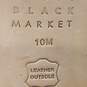 White Market Black House Tweed Slingback Pump Heels Shoes Size 10 M image number 8