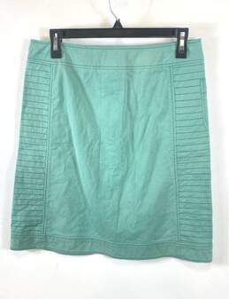 Moschino Green Button Up Midi Skirt - Size 8 alternative image