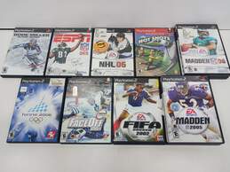 PlayStation 2 Sports Video Games Assorted 11pc Bundle
