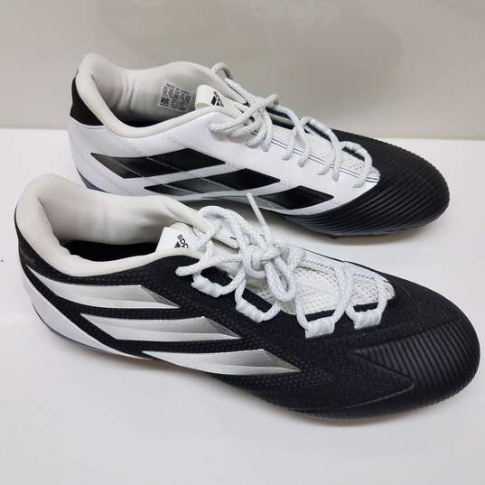 Adidas Freak Carbon Low black white silver soccer cleats men's 13 NIB image number 4
