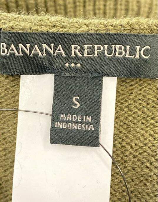 Banana Republic Green Casual Dress - Size S image number 3