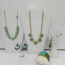 Bundle of Assorted Turquoise Fashion Jewelry