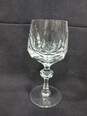 10pc Set of Bavarian Cut Crystal Wine Glasses image number 2