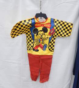 2 Vintage Disney Ben Cooper Mickey Mouse Youth Halloween Costumes