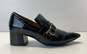 & Other Stories Women's Black Block Heel Pointed Loafers Size 9 image number 1