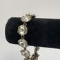 Designer Stella & Dot Amelie Gold-Tone Crystal Cut Stone Chain Bracelet image number 1