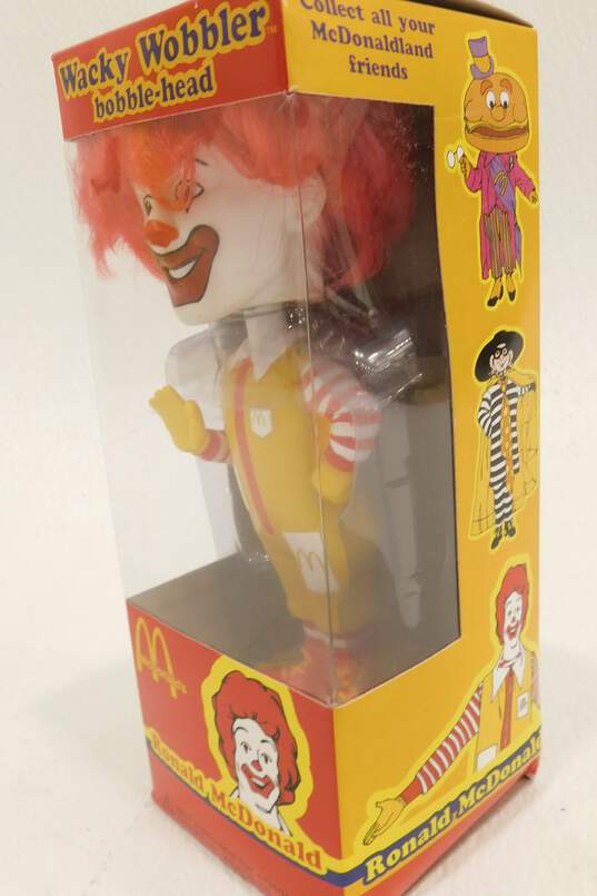 McDonalds Wacky Wobbler Ronald McDonald Bobble-Head Figure IOB image number 3