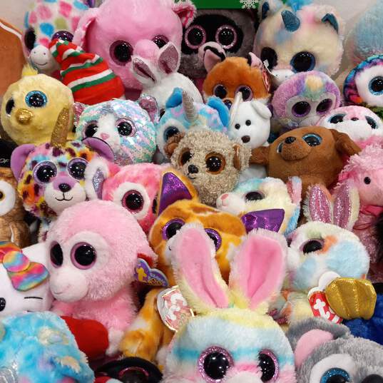 TY Beanie Boos Stuffed Animal Toys Assorted 59pc Lot image number 4