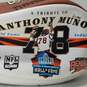 Limited Edition Wilson NFL Hall of Fame Football Signed by Anthony Munoz - Cincinnati Bengals image number 1