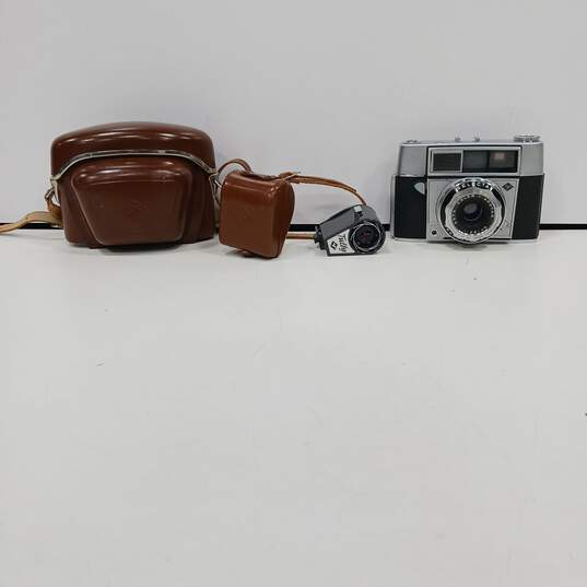 Agfa Selecta Prontor-Matic-P 35mm Film Camera with Tulley & Leather Case image number 1