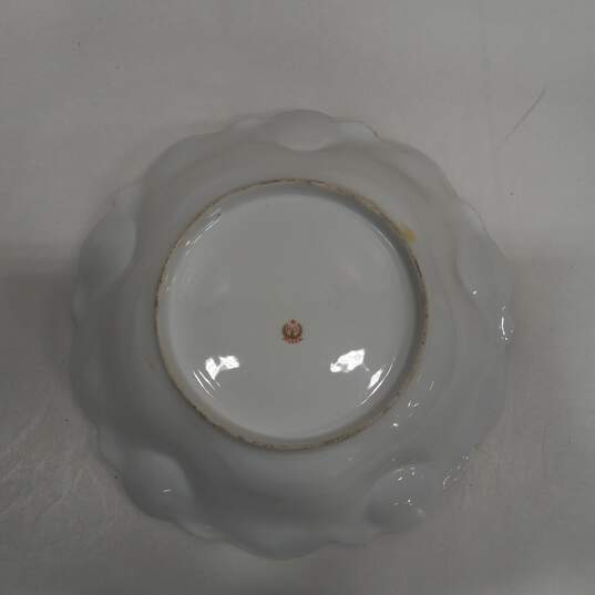 RS Prussia Ocean Sailboat Porcelain Water Bowl image number 5