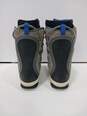 Vintage Airwalk Unisex Blue/Black/Gray Snowboarding Boots Size 7 Men's & Size 8 Women's image number 3