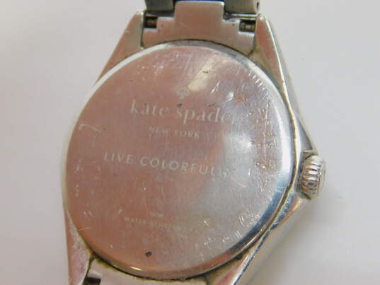 Kate Spade Live Colorfully Grey Dial Stainless Steel Watch 113.1g image number 4