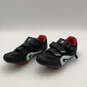 Womens PL-SH-B-42 Black Red Adjustable Strap 3 Bolt Cycling Shoes Size 42 image number 4