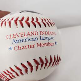 Cleveland Indians 2001 100 Years Commemorative Autographed Baseball alternative image