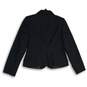Calvin Klein Womens Black Striped Long Sleeve Notch Lapel Two-Button Blazer 10P image number 2
