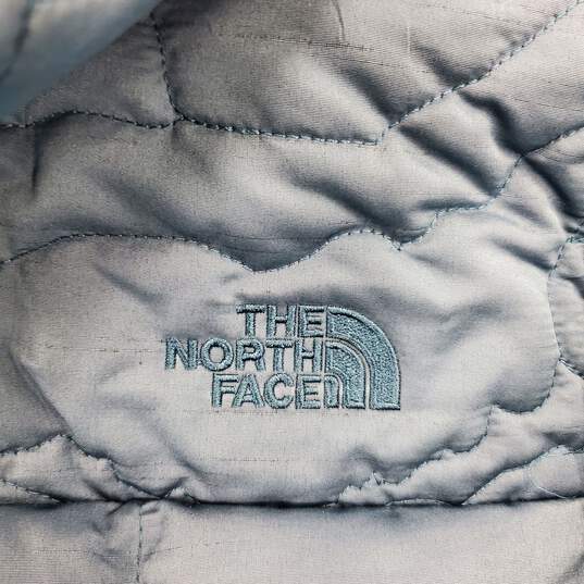 The North Face Women Blue Puffer Jacket S image number 6