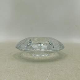 Orrefors Crystal Votive Discus Candle Holder By Lars Hellsten IOB alternative image