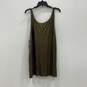 NWT Eileen Fisher Womens Gold Black Heather Scoop Neck Sleeveless Tank Top Sz XL image number 2