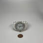 Designer Fossil CE-1010 White Dial Rhinestone Analog Wristwatch With Box image number 2