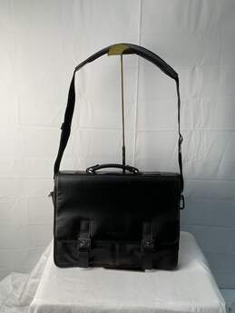 Kenneth Cole Black Briefcase W/Shoulder Strap alternative image