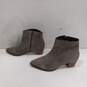 Seychelles Women's Gray Suede Heeled Ankle Boots Size 7 image number 2