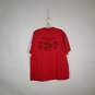 Mens Cotton Regular Fit Crew Neck Short Sleeve Pullover T-Shirt Size XL image number 2