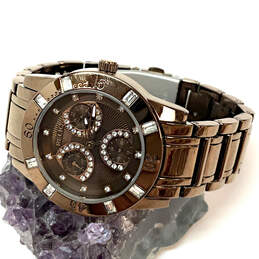 Designer Relic ZR15670 Brown Stainless Steel Chronograph Analog Wristwatch