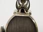 Vintage Lady Elgin 14K White Gold Diamond Accent Case 21 Jewels Black Cord Wrist Watch 12.2g image number 5