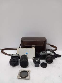 Minolta Camera w/ Assorted Accessories