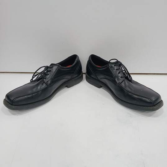 Rockport Men's Leather Black Dress Shoe Size 10.5 M image number 2