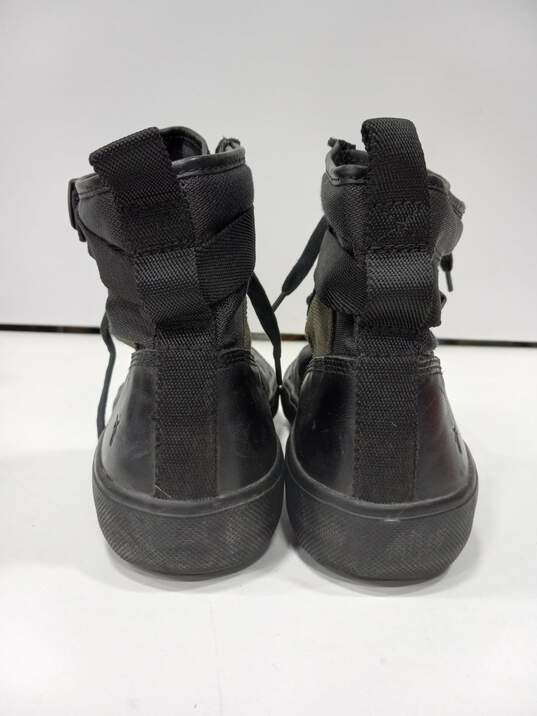 Frye Men's Black Work Boots Size 9.5 image number 4