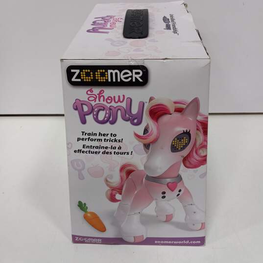 Zoomer Robotic Show Pony w/Box image number 2